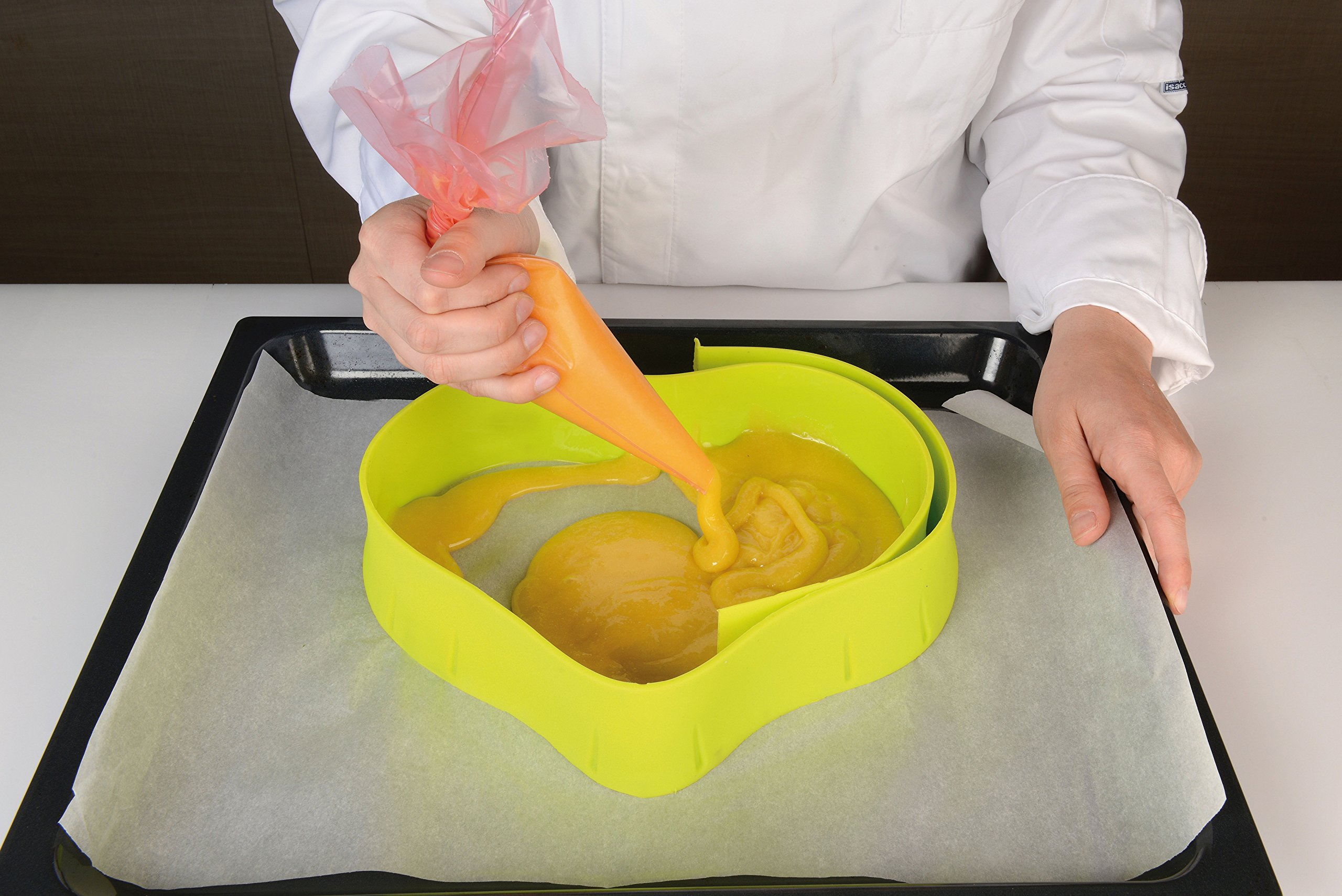 SILIKOMART - FREE BAKE - Bande silicone avec 33 aimants et 4 formes en carton
