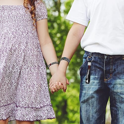 Vista 4 de Lewtemi 24 llaveros cristianos con versículo de la Biblia, pulseras religiosas de silicona, correa inspiradora grabada para regalo