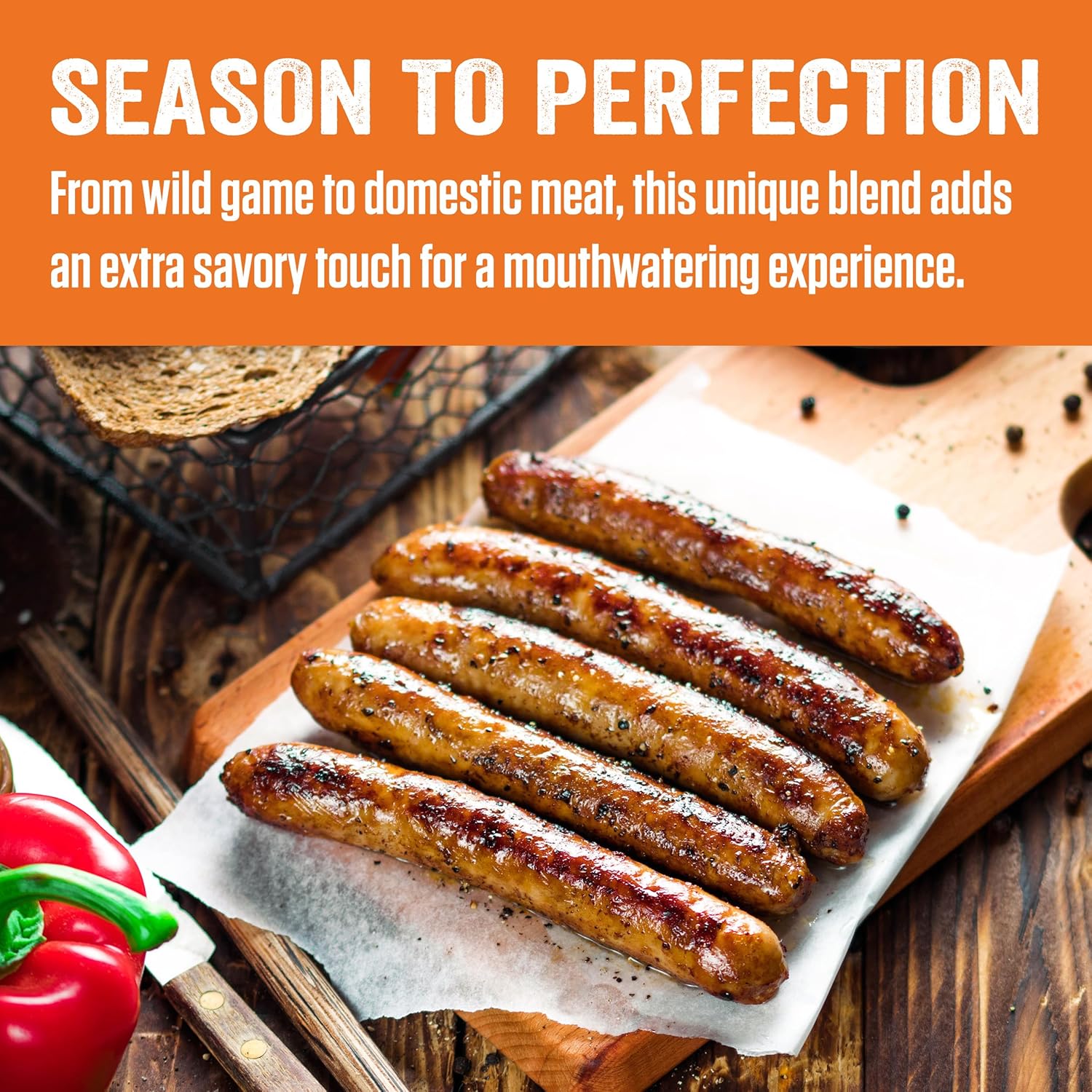 LEM Products Backwoods Breakfast Fresh Sausage Seasoning Kit, Ideal for Wild Game and Domestic Meat, Seasons Up to 20 Pounds of Meat, 9.8 Ounce Package
