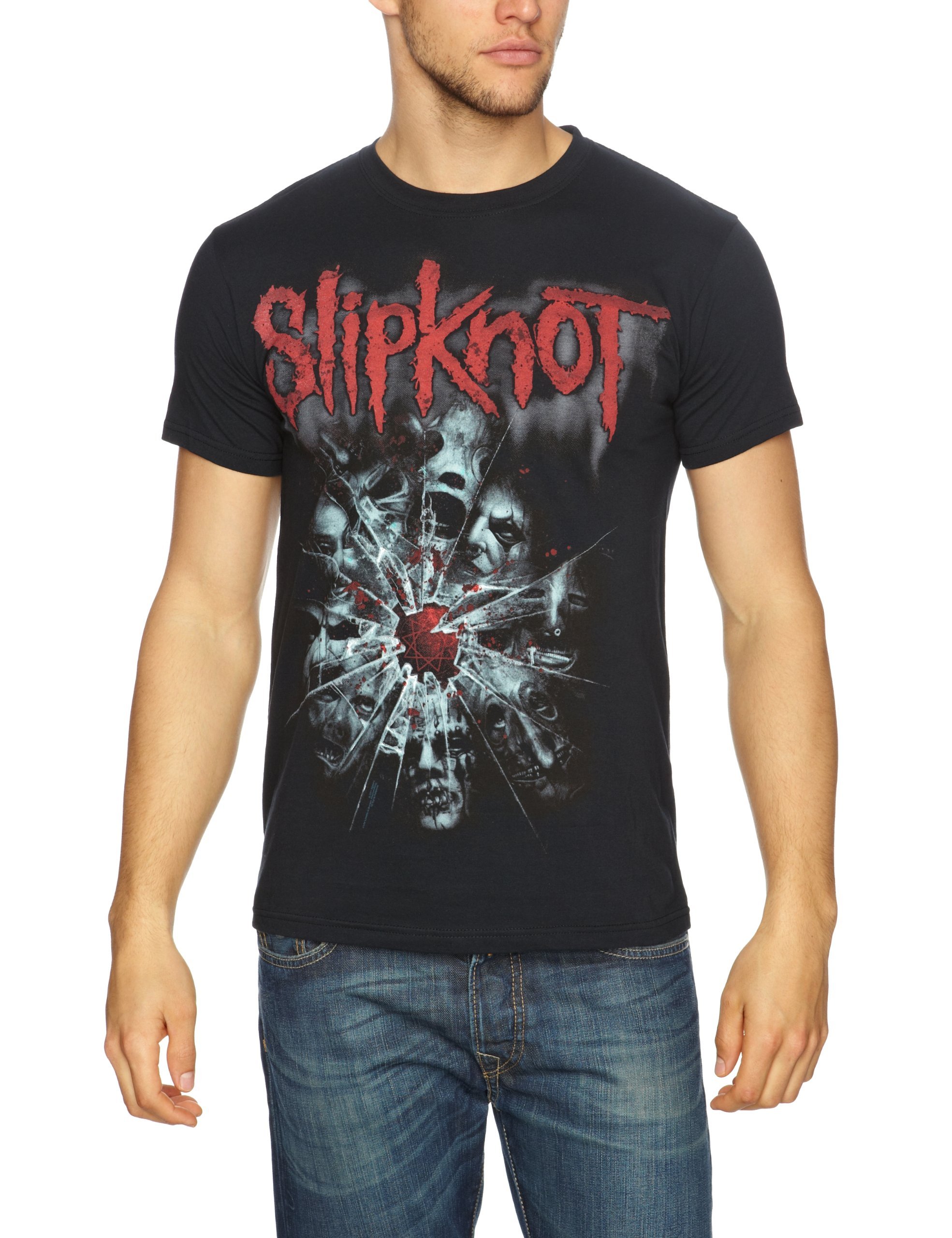 Slipknot Shattered Men's T-Shirt Black X-Large
