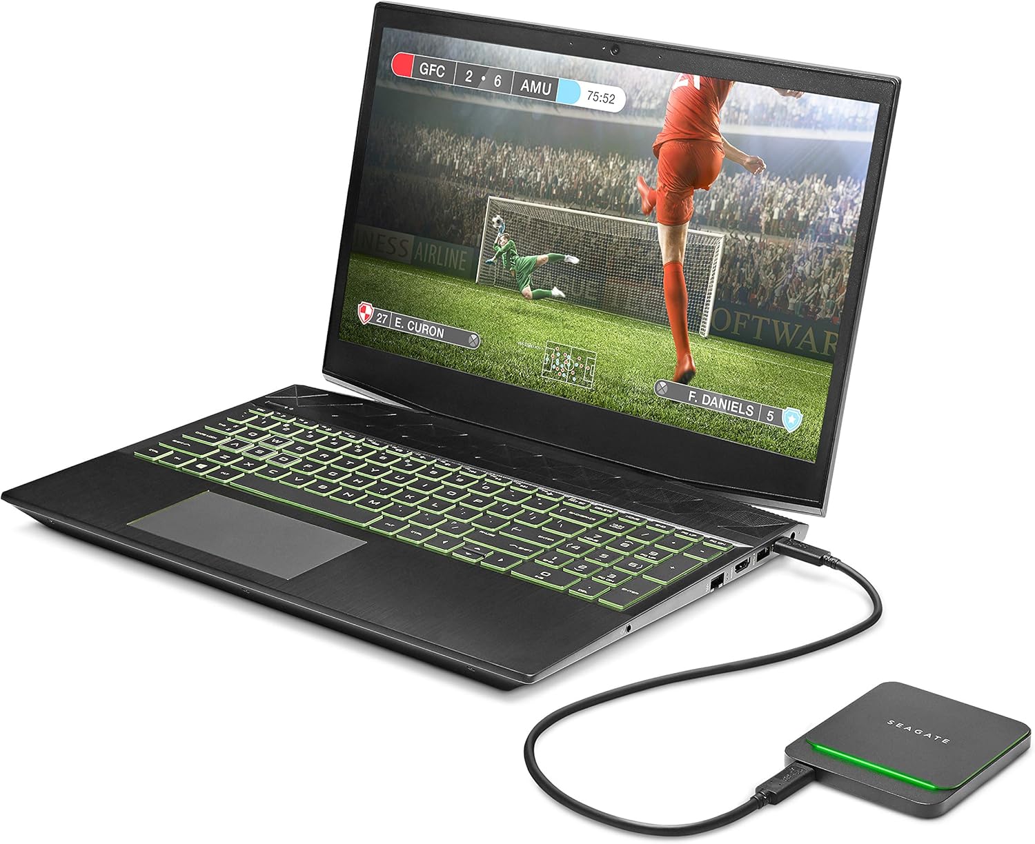 Seagate 500GB Game Drive SSD for Playstation External Solid-State Drive Portable- USB 3.0