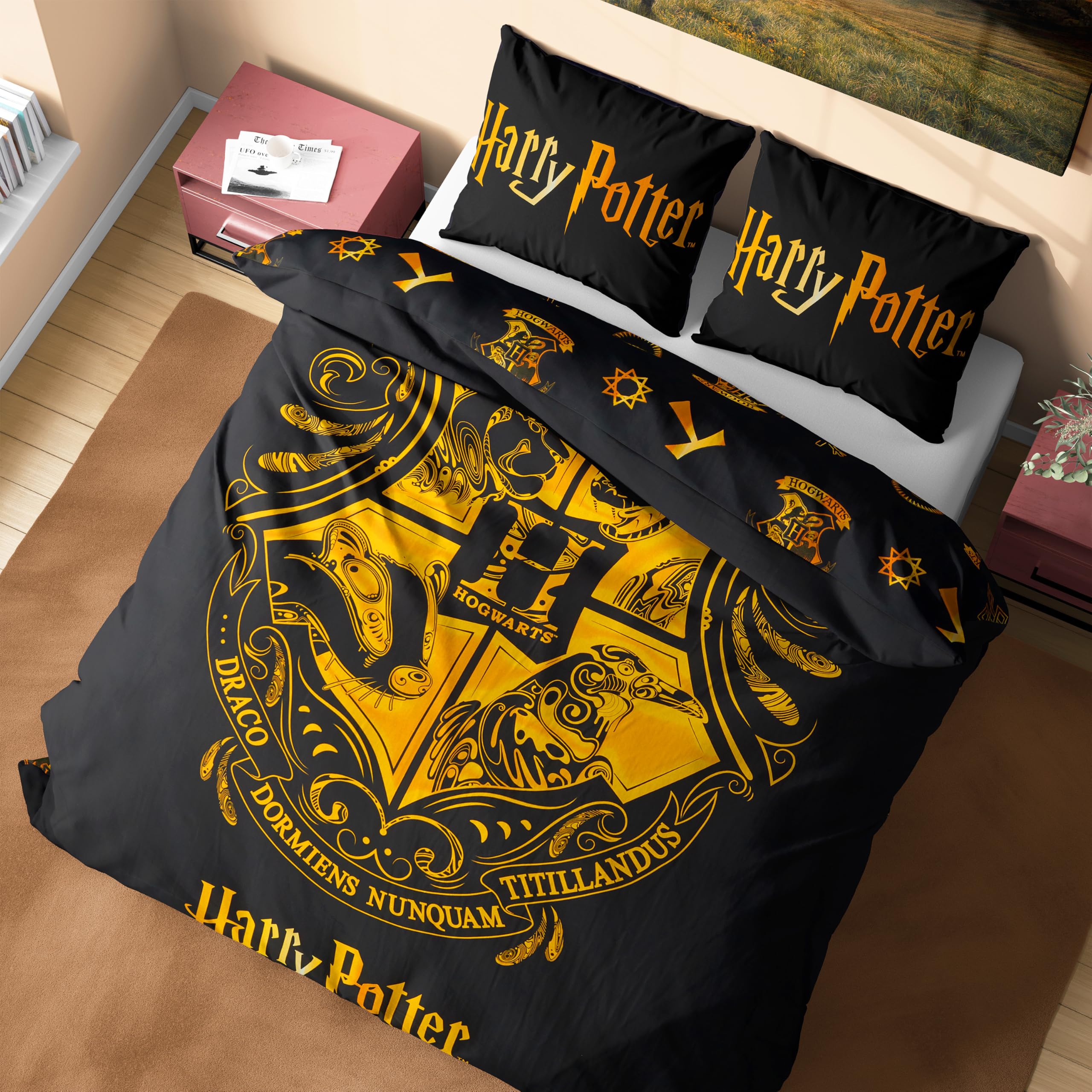 Harry Potterduvet Cover Set For Boys And Teenagers Childrens