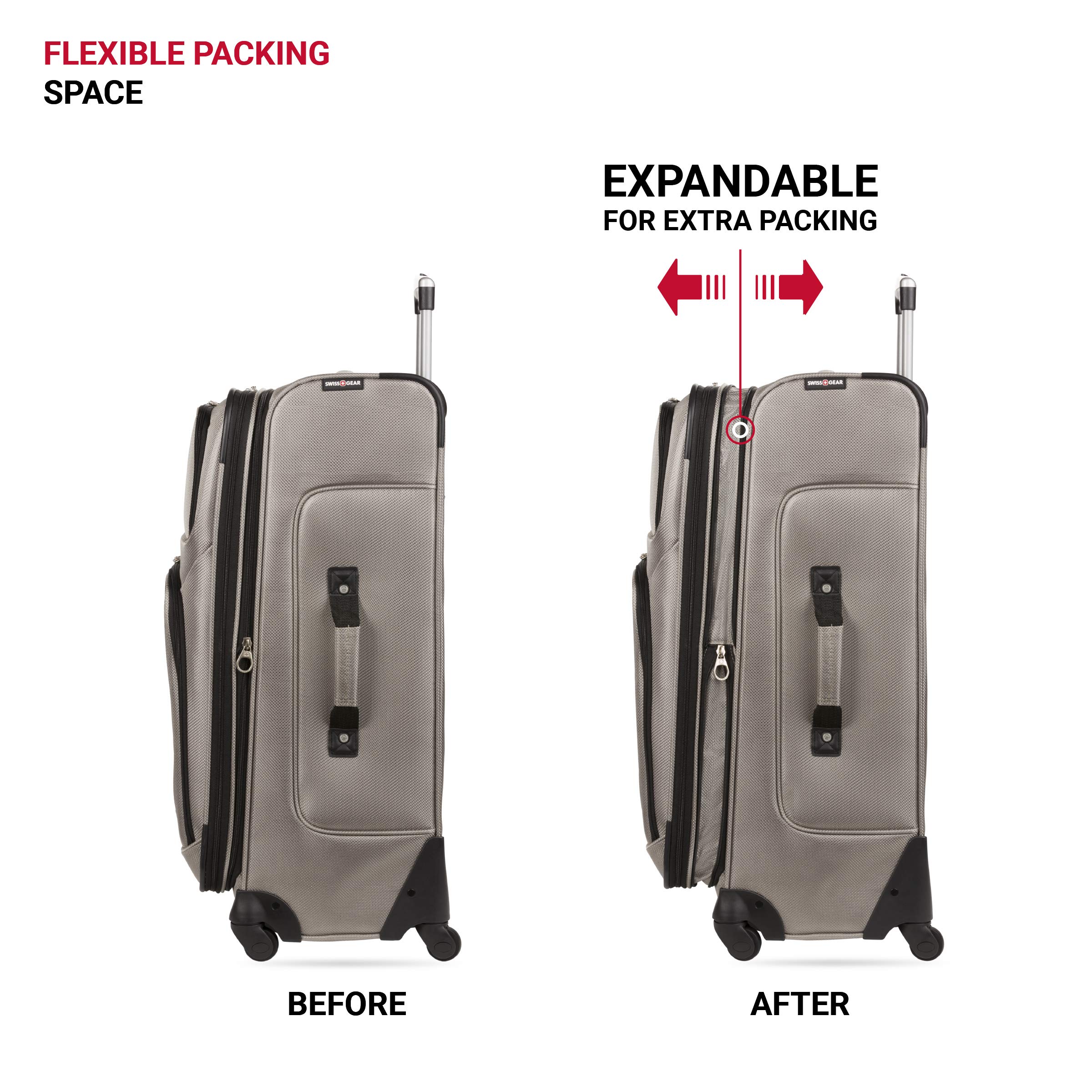 SwissGear Sion Softside Expandable Roller Luggage