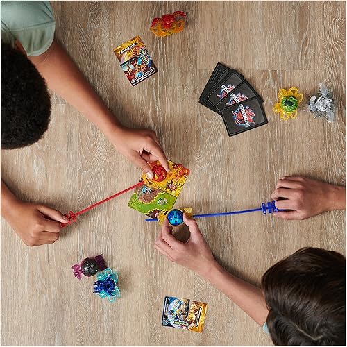 Miniatura 7 de Bakugan Battle 5-Pack, Special Attack Dragonoid, Ventri, Bruiser, Octogan, Trox, personalizables, figuras de acción giratorias, juguetes para niños