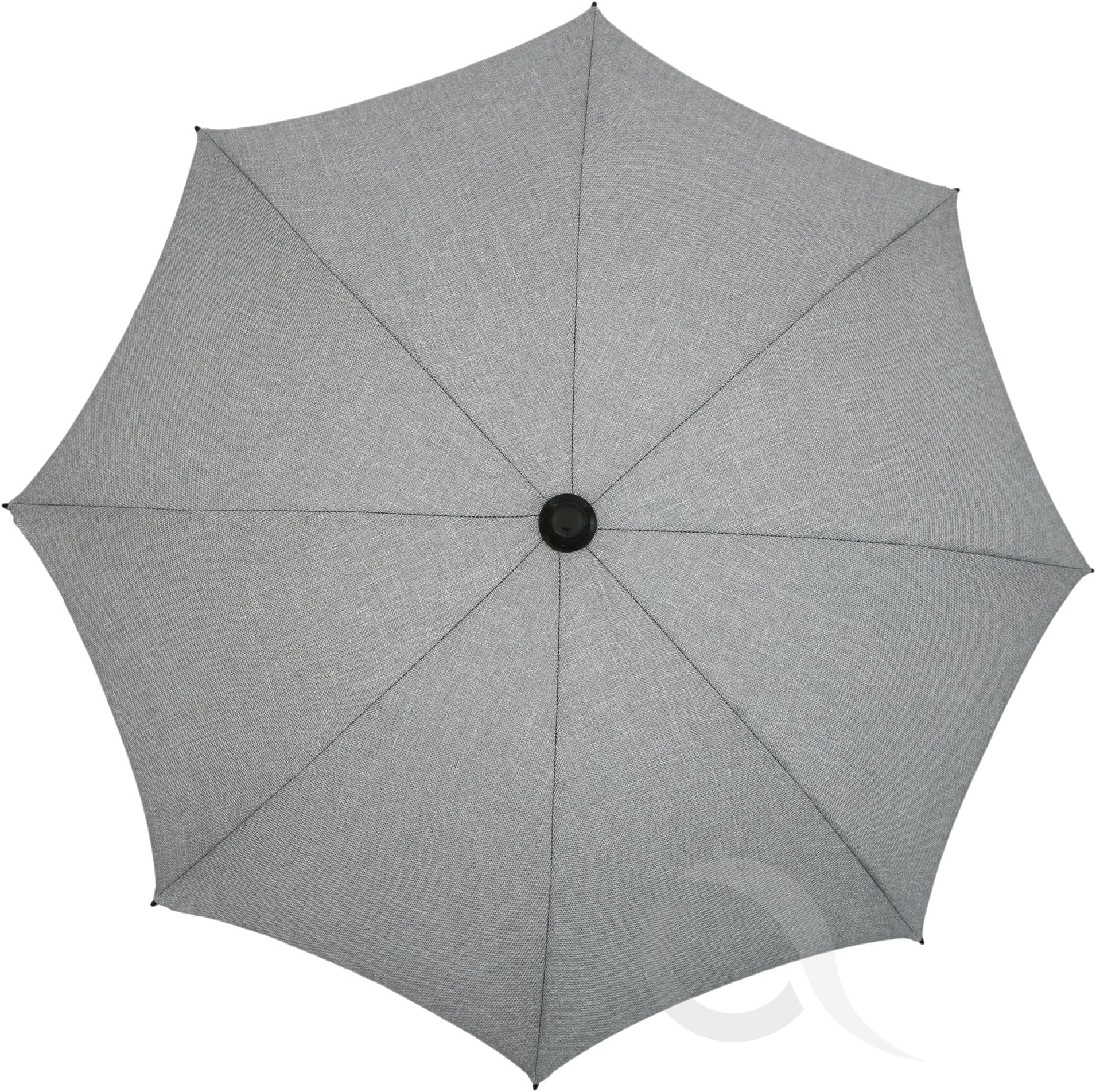 olobabyBaby Sun Umbrella Parasol Buggy Pushchair pram Stroller Shade Canopy Melange (Stone Grey)