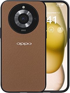 جراب حماية مزدوج الطبقات شديد التحمل مضاد للصدمات مع نسيج غير قابل للانزلاق من دلـع موبايلك متوافق مع ريلمي 11 برو+ بلس شبكة الجيل الخامس 5G / ريلمي 11 برو شبكة الجيل الخامس 5G - بني