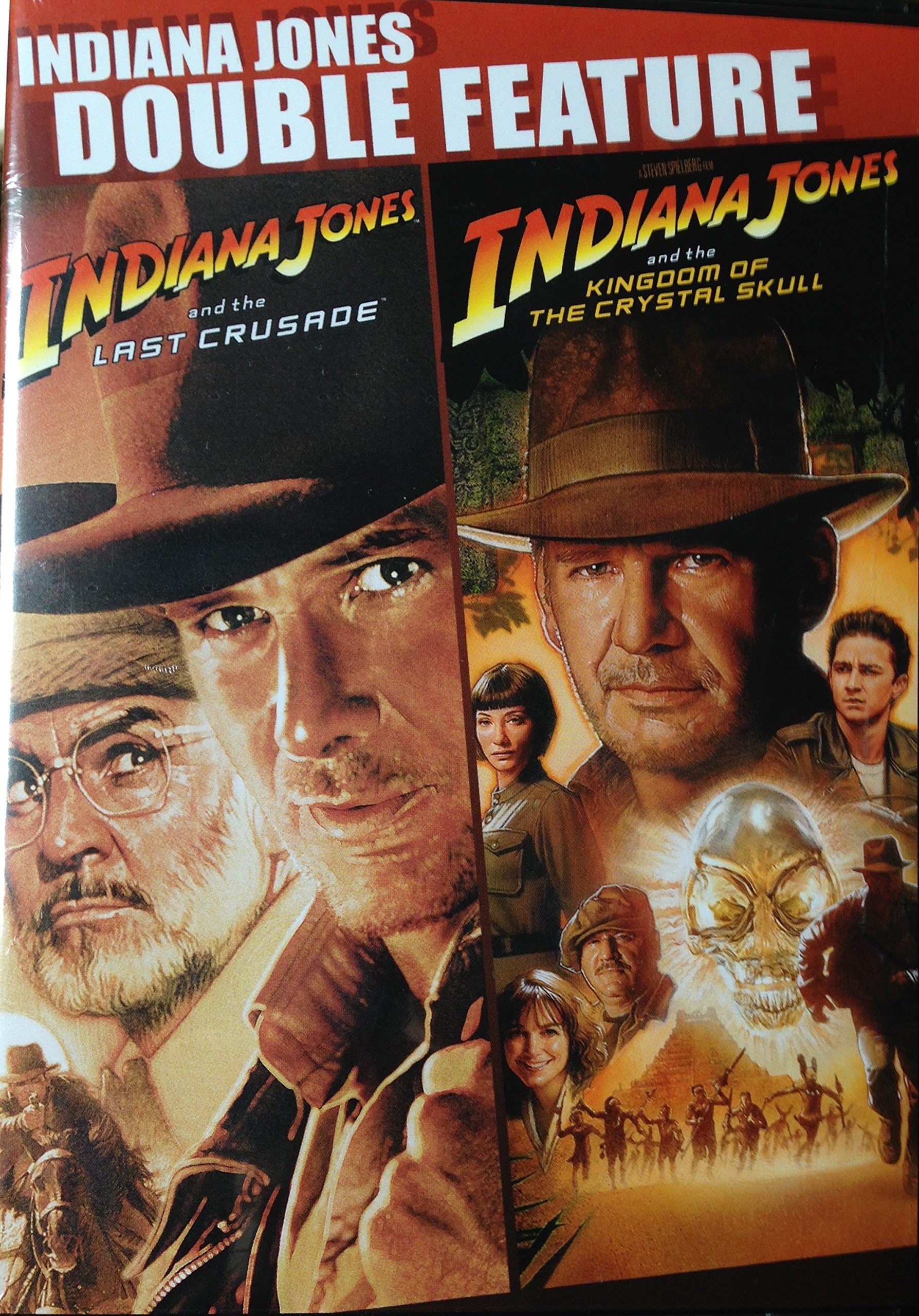 Indiana Jones and the Last Crusade / Indiana Jones and the Kingdom of the Crystal Skull - Double Feature
