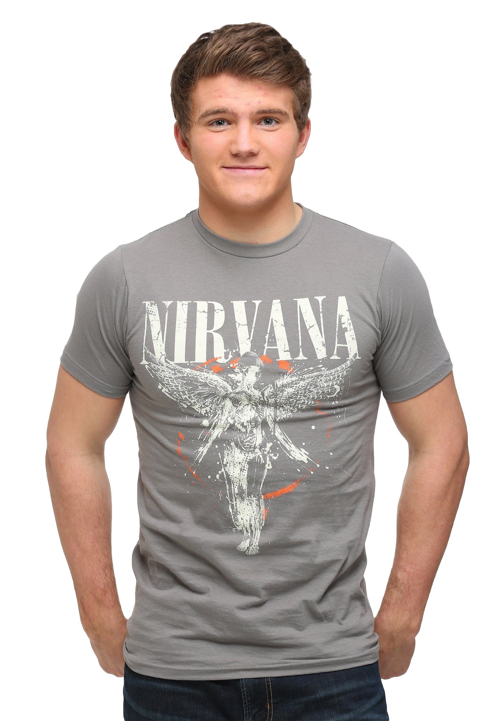 Nirvana Utero T-Shirt, Asphalt, Asphalt, XL