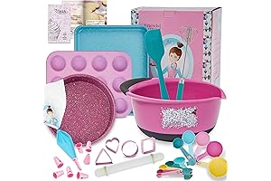 Kids Baking Set - Ideal for Ages 4-8, Inspires Young Bakers