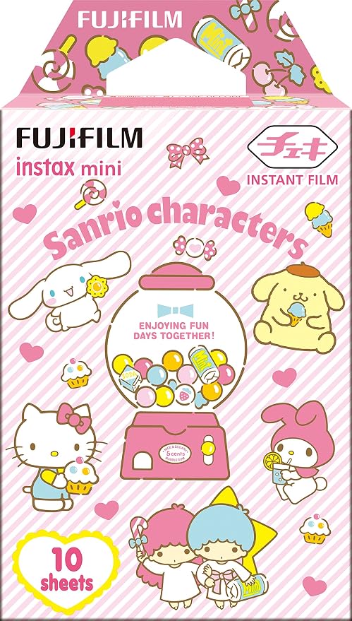 Amazon Fujifilm インスタントカメラ チェキ用フィルム 10枚入 絵柄 サンリオ Instax Mini Sanrio Chara Ww 1 フィルム 通販
