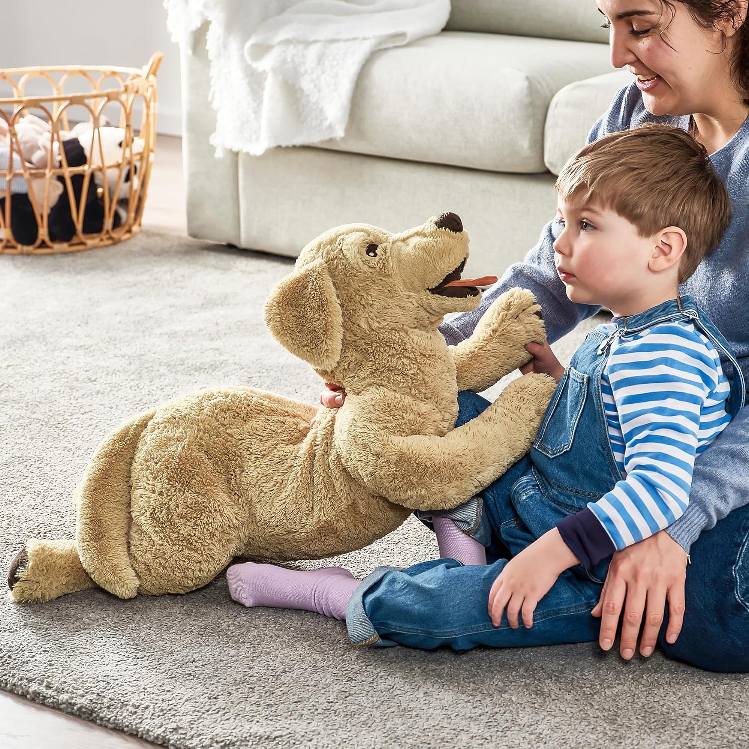 GOSIG GOLDEN soft toy, 70 cm, dog/golden retriever