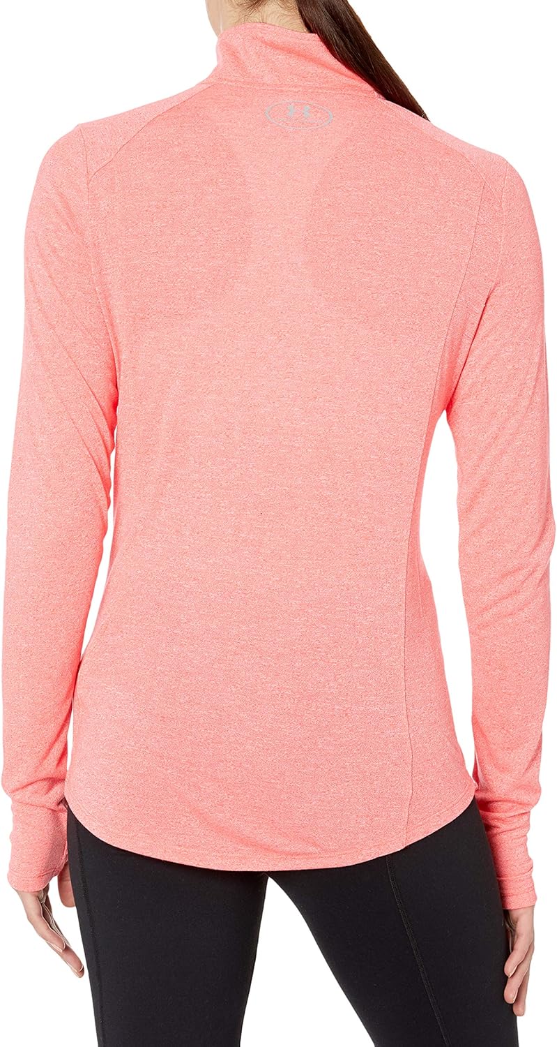 Under Armour Women's Threadborne Twist 1/2 Zip Top - Image 2