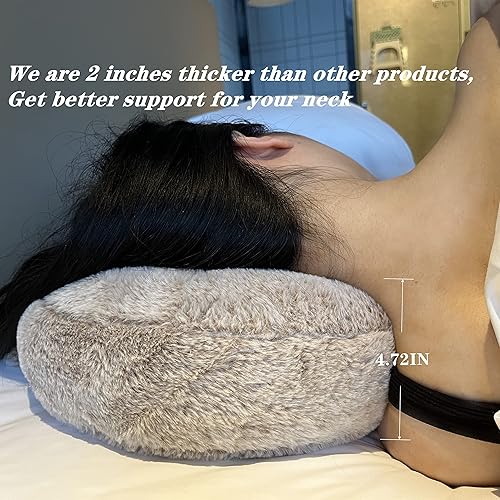 Miniatura 2 de Almohada perforadora para dormir de lado, almohadas de oreja con orificio para las orejas, dormir lateral en forma de O