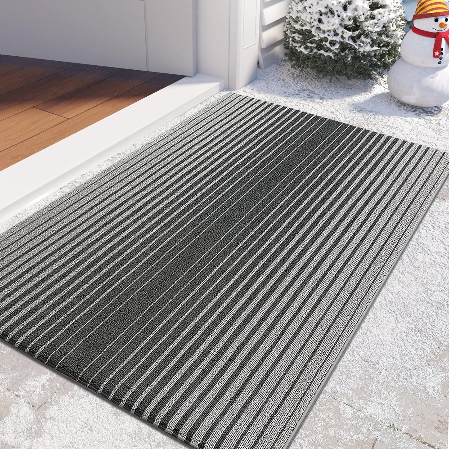 DEXI Duraloop Door Mat for Outdoor Indoor Floor Mat for House,Heavy