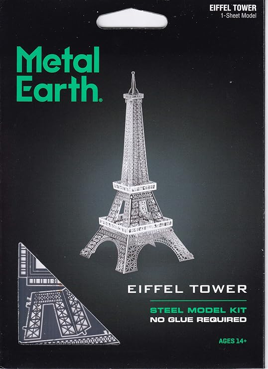 Metal Earth Eiffel Tower 3D Metal Model Kit Fascinations