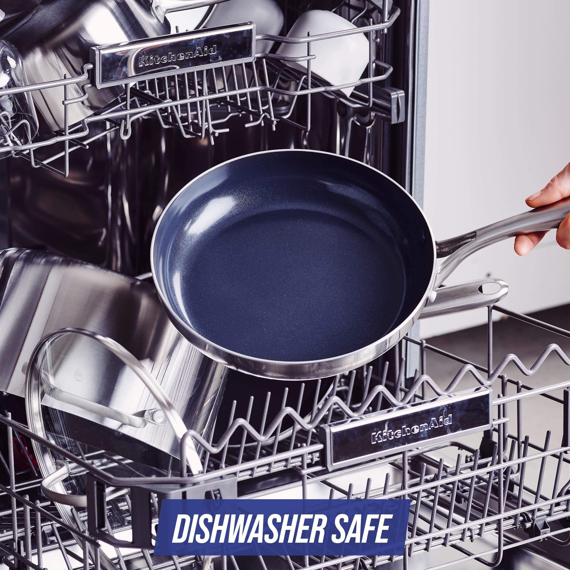 新品未使用Frying Diamond CJネルソンPeformance8.0 Amazon.com: Swiss Diamond 8 Inch Frying Pan Nonstick Diamond