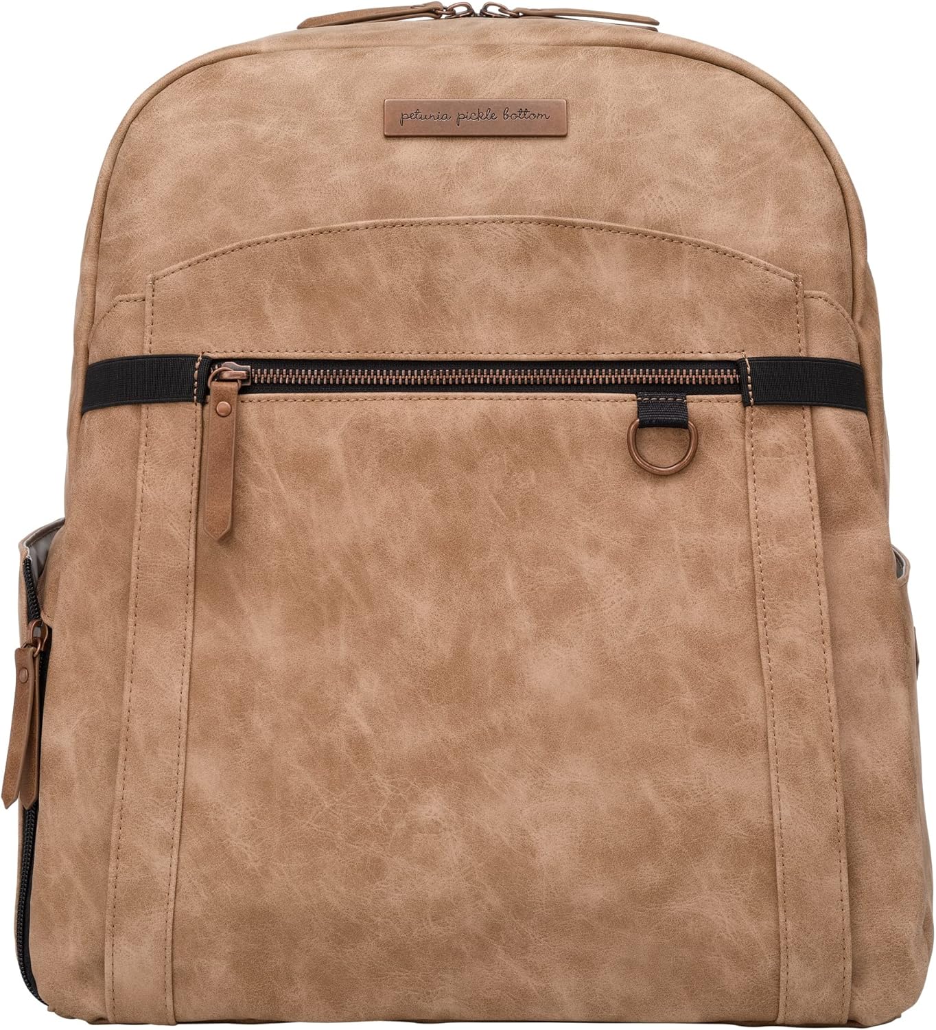 Petunia Pickle Bottom 2-in-1 Provisions Breast Pump & Diaper Bag, Designed for Busy Parents, Spacious Main Compartment, Brioche