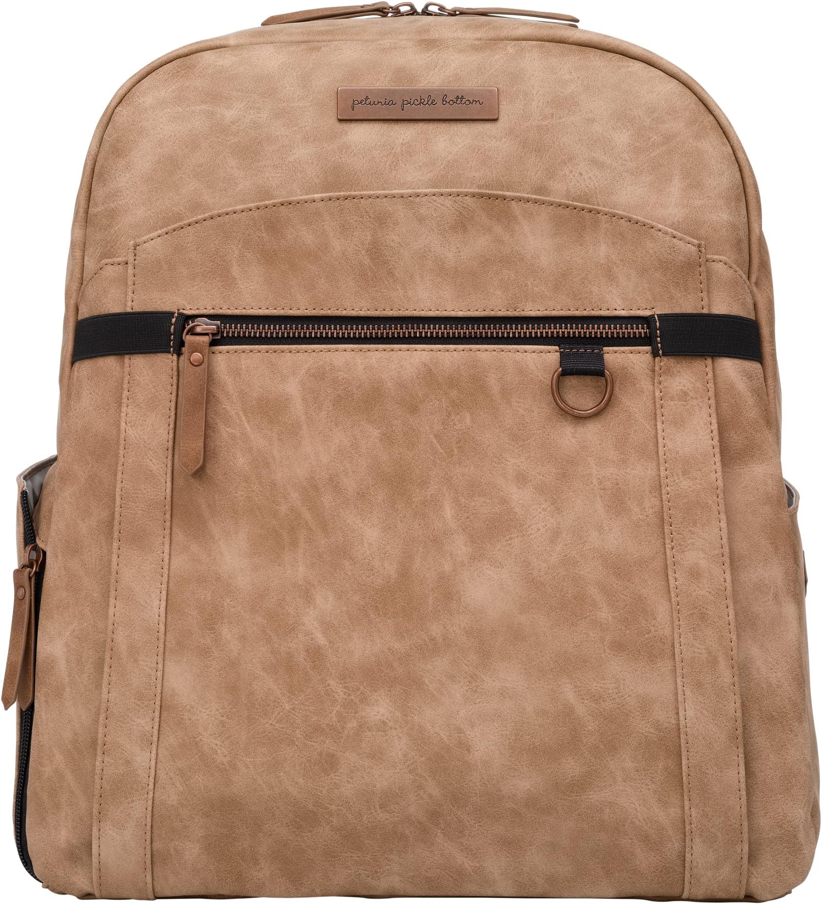 Petunia Pickle Bottom 2-in-1 Provisions Breast Pump & Diaper Bag, Designed for Busy Parents, Spacious Main Compartment, Brioche