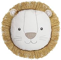 Vista 1 de MON AMI Leopold Lion Almohada Decorativa – 14" Almohada de Peluche de Animal de Peluche para Abrazar, Cojín Decorativo para Guardería Infantil