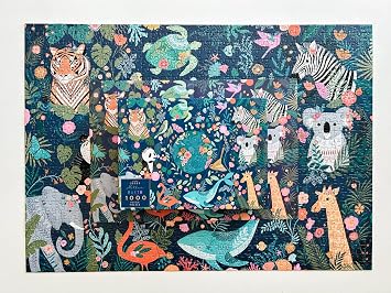 Elena Essex 1000 piece jigsaw puzzles for adults - Mother Earth/Jigsaw Puzzles for Adults 1000 / Adult Jigsaw Puzzles 1000 Pieces/environmental panda koala animal puzzle/Puzzles Size 70x50cm