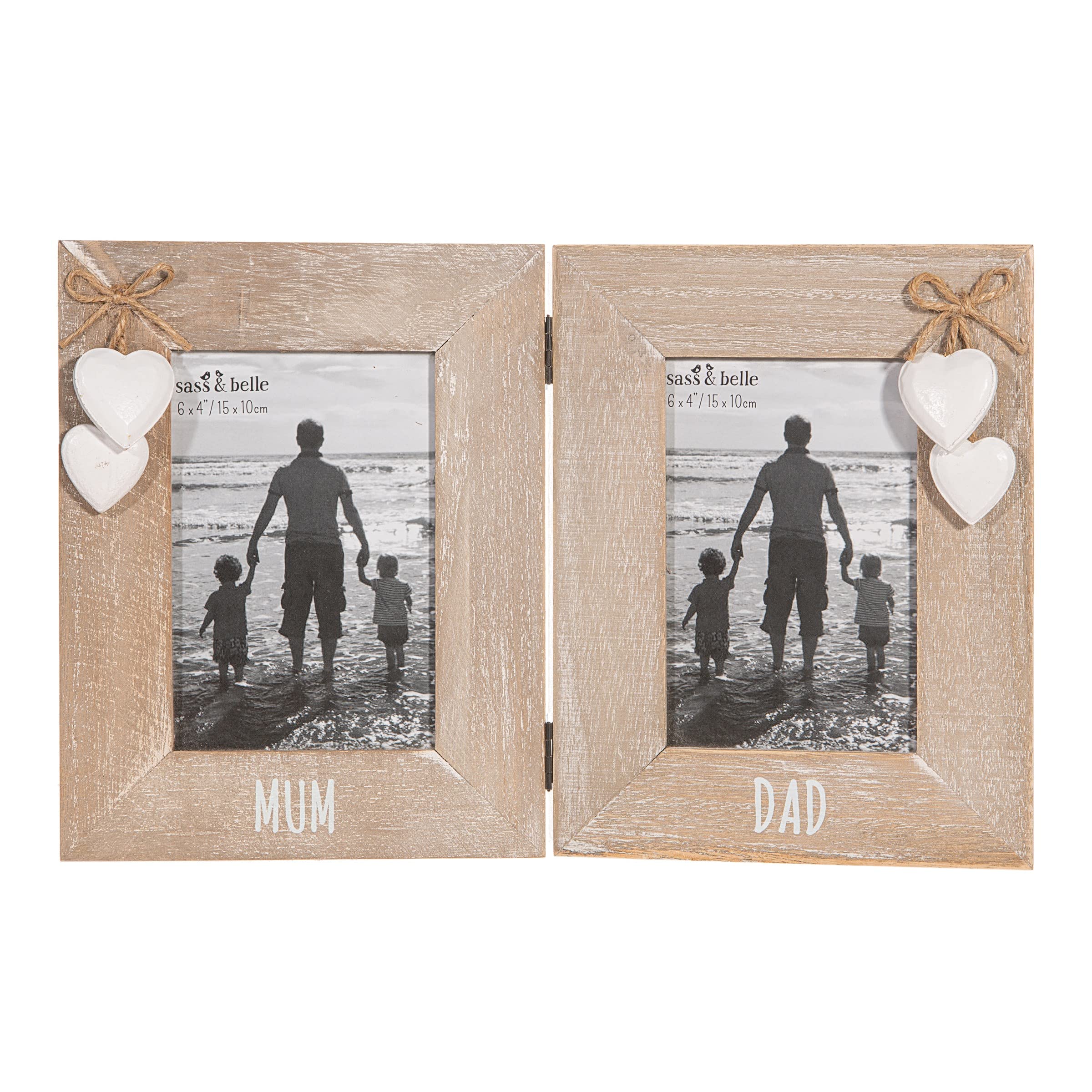 Sass & Belle Mum And Dad Double Frame