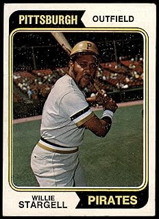1974 Topps # 100 Willie Stargell Pittsburgh Pirates (Baseball Card) Dean's Cards 2 - GOOD Pirates