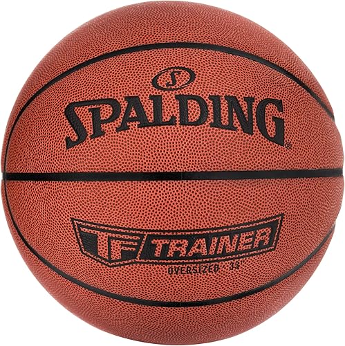 Spalding TF-Trainer - Balón de baloncesto de gran tamaño para interiores de 3
