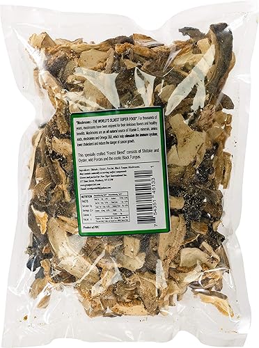 Miniatura 10 de Mushroom House Mezcla de bosque salvaje seco, 1.5 onzas