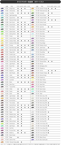 Amazon Co Jp サンフォード 色鉛筆 カリスマカラー 72色セット 文房具 オフィス用品
