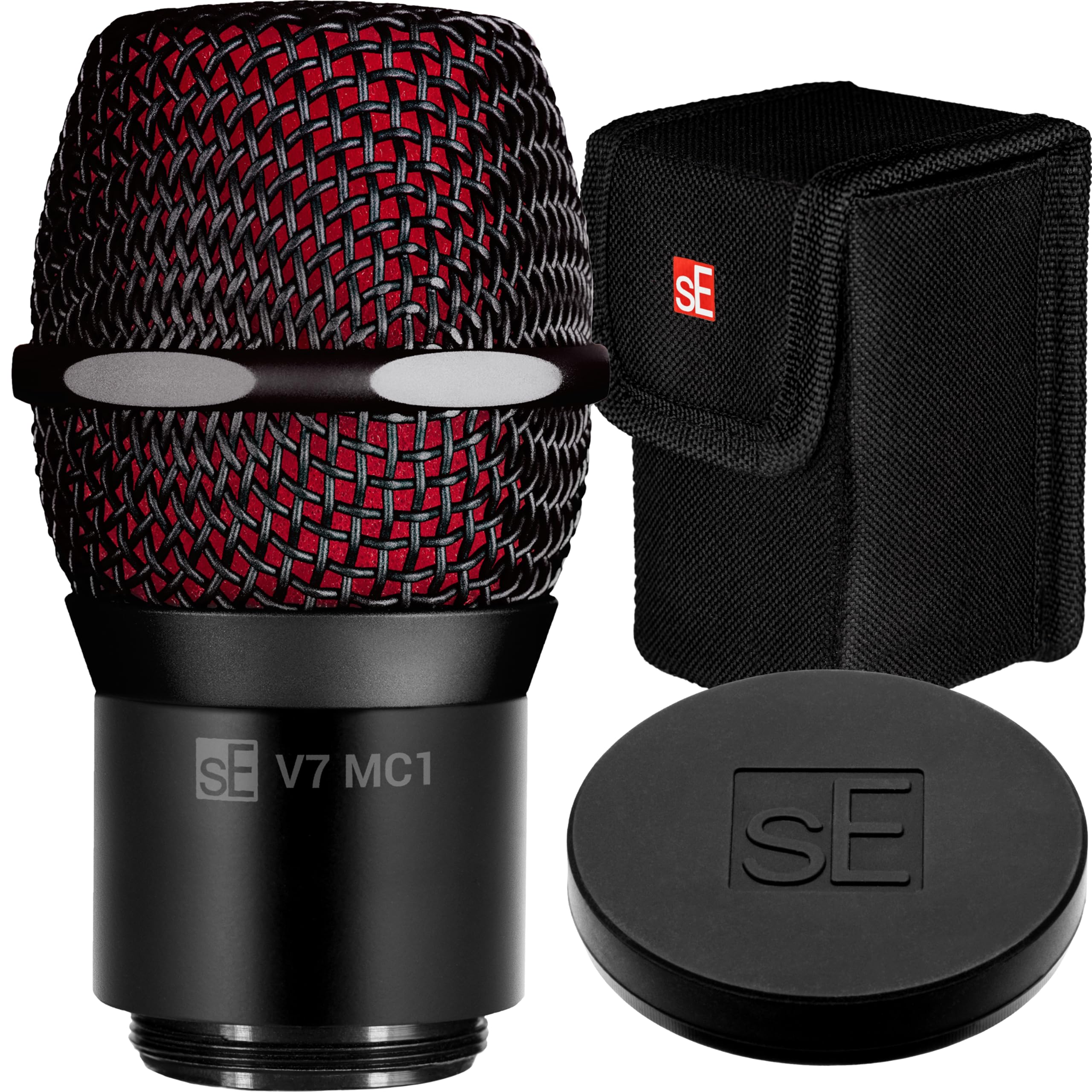SE ELECTRONICS V7 MC1 - Cápsula de micrófono inalámbrico, compatible con transmisores inalámbricos Shure (negro) : Amazon.com.mx: Instrumentos Musicales