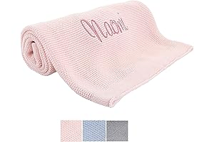 Personalized Monogrammed Baby Blanket: Comfort and Style for Your Little One