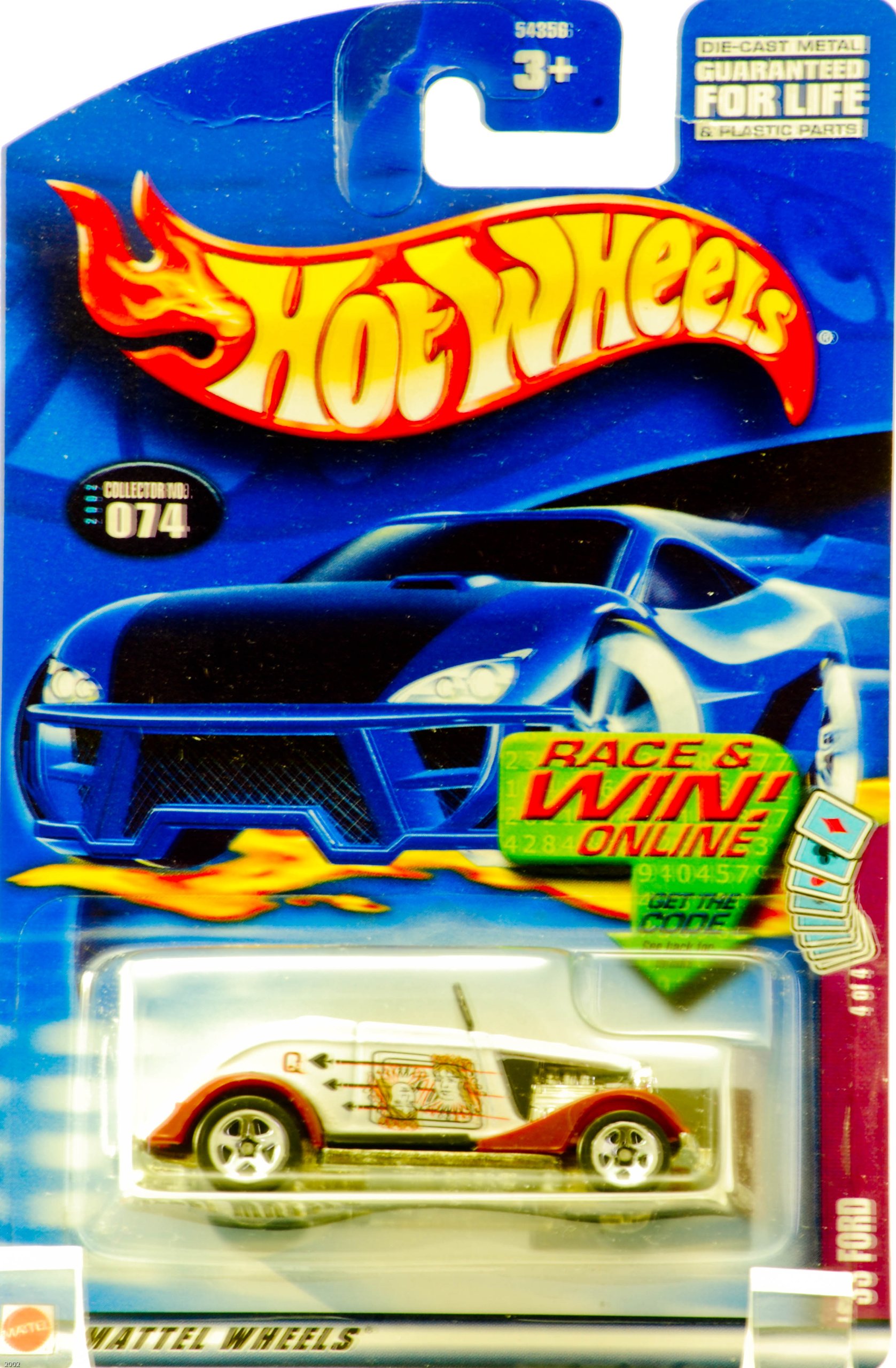Hot Wheels　2002 TOKARO'S Plymouth Road Hot Wheels '70 Plymouth Barracuda 2002 Collector No.173 Red