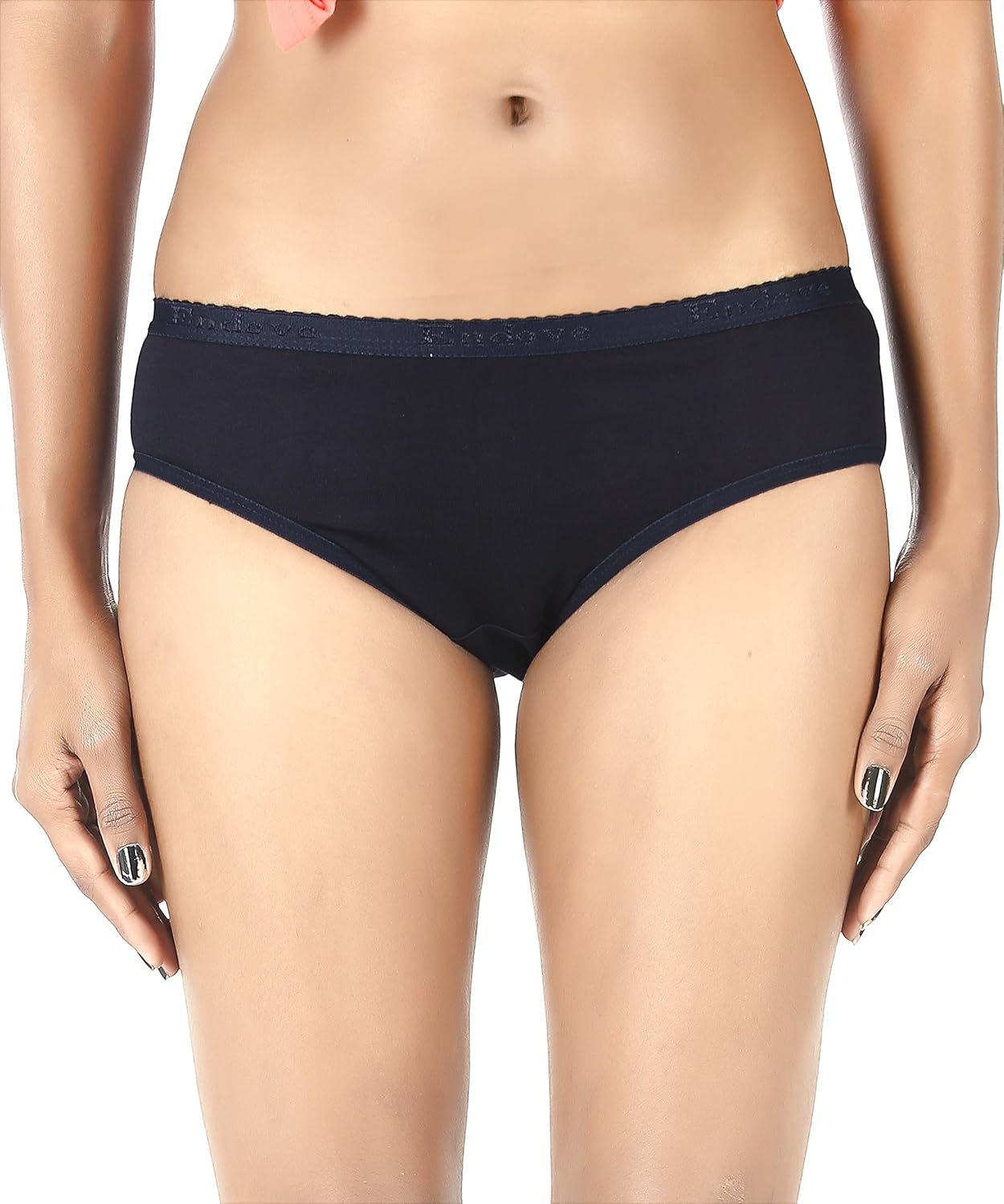 Women’s FireEdge Cotton Blend Elastic Waist Band Low Waist Solid Panty/Hipster Women’s FireEdge Cotton Blend Elastic Waist Band Low Waist Solid Panty/Hipster