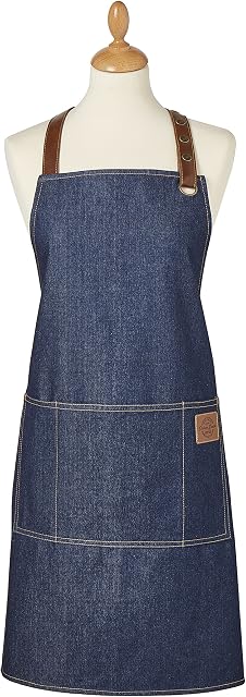 Cooksmart Oxford Denim Cotton Apron