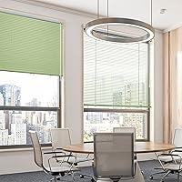 Vista 2 de Persianas horizontales sin cordones de aluminio de 1 pulgada para ventana, persianas personalizadas para oscurecer la habitación, persianas