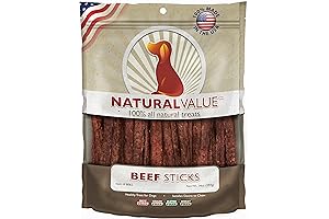 All Natural Soft Chew Beef Sticks - Natural Value
