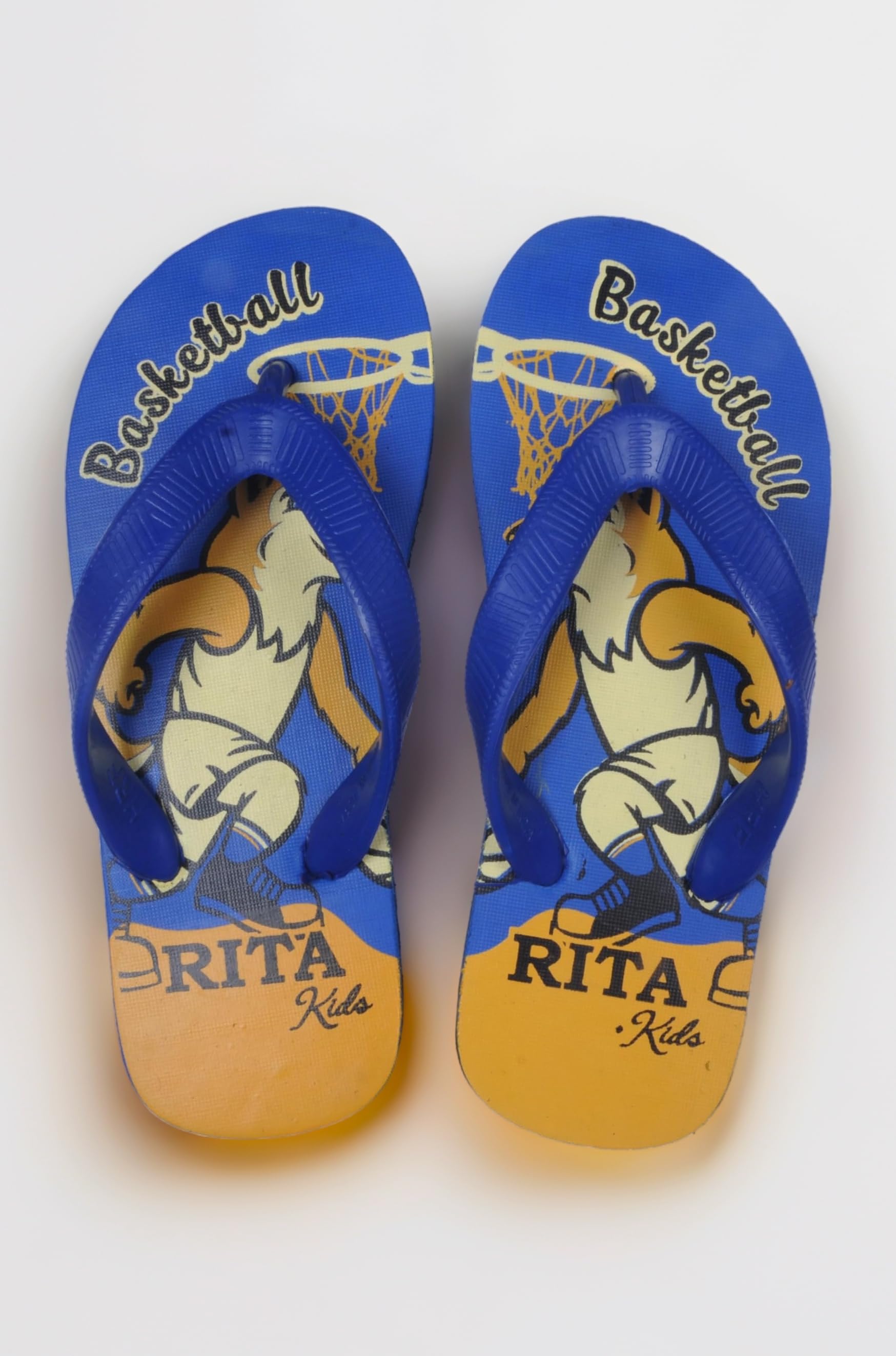 Soft, colourful attractive prints, Durable, anti skid,Waterproof, natural rubber flipflop for boys and girls – Perfect for Beach, Pool, or Casual Wear KIDS-BB JORDAN