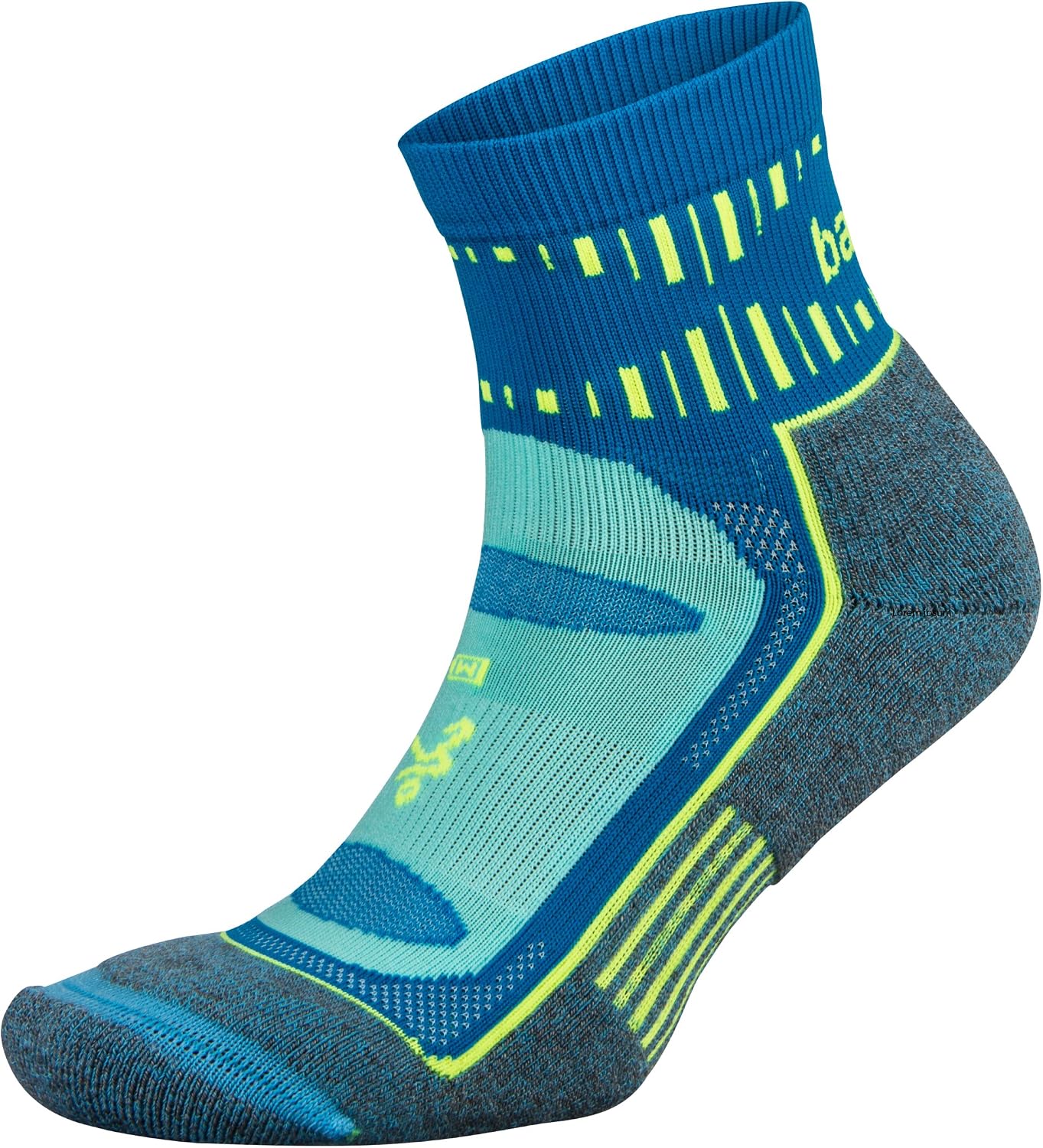 Balega Blister Resist Performance Quarter Athletic Running Socks for Men and Women (1 Pair)