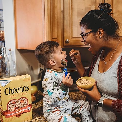 Vista 166 de Cheerios Cereal de desayuno sin gluten de avena integral, bolsa de 2.2 onzas (paquete de 5)