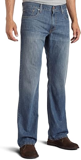 Levi's Men's 527 Slim Bootcut Fit Jeans, (New) Medium Chipped, 33W x 30L