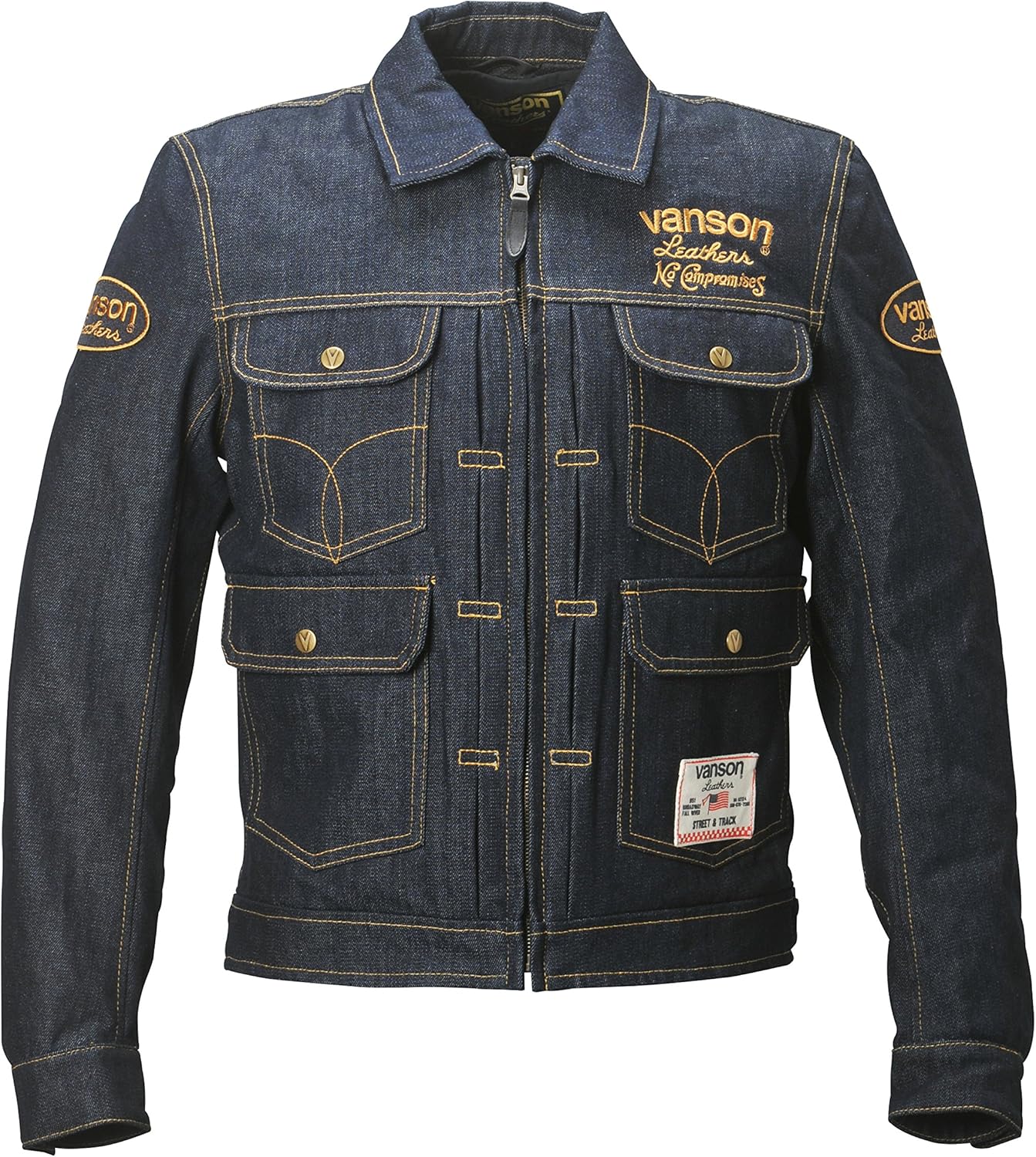 VANSON LEATHERS オーバーオール ダークデニム XXL バンソン VANSON