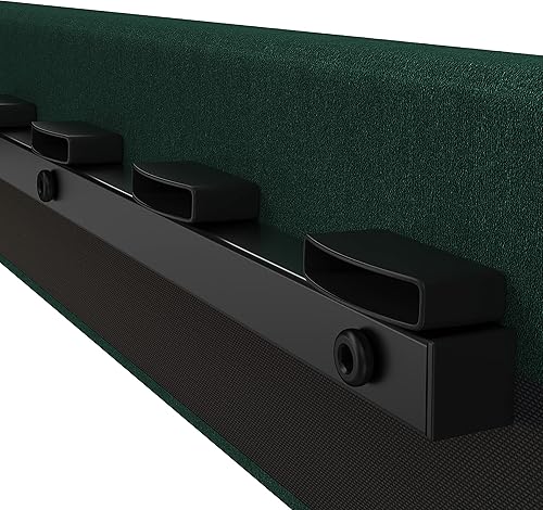 Miniatura 6 de Flolinda Base de cama tamaño Queen, marco de cama Queen tapizado con cabecera de terciopelo copetudo, base de colchón, marco de cama doble con