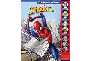 Marvel Spider-Man Interactive Read-Along Sound Book for Early Readers (3+)