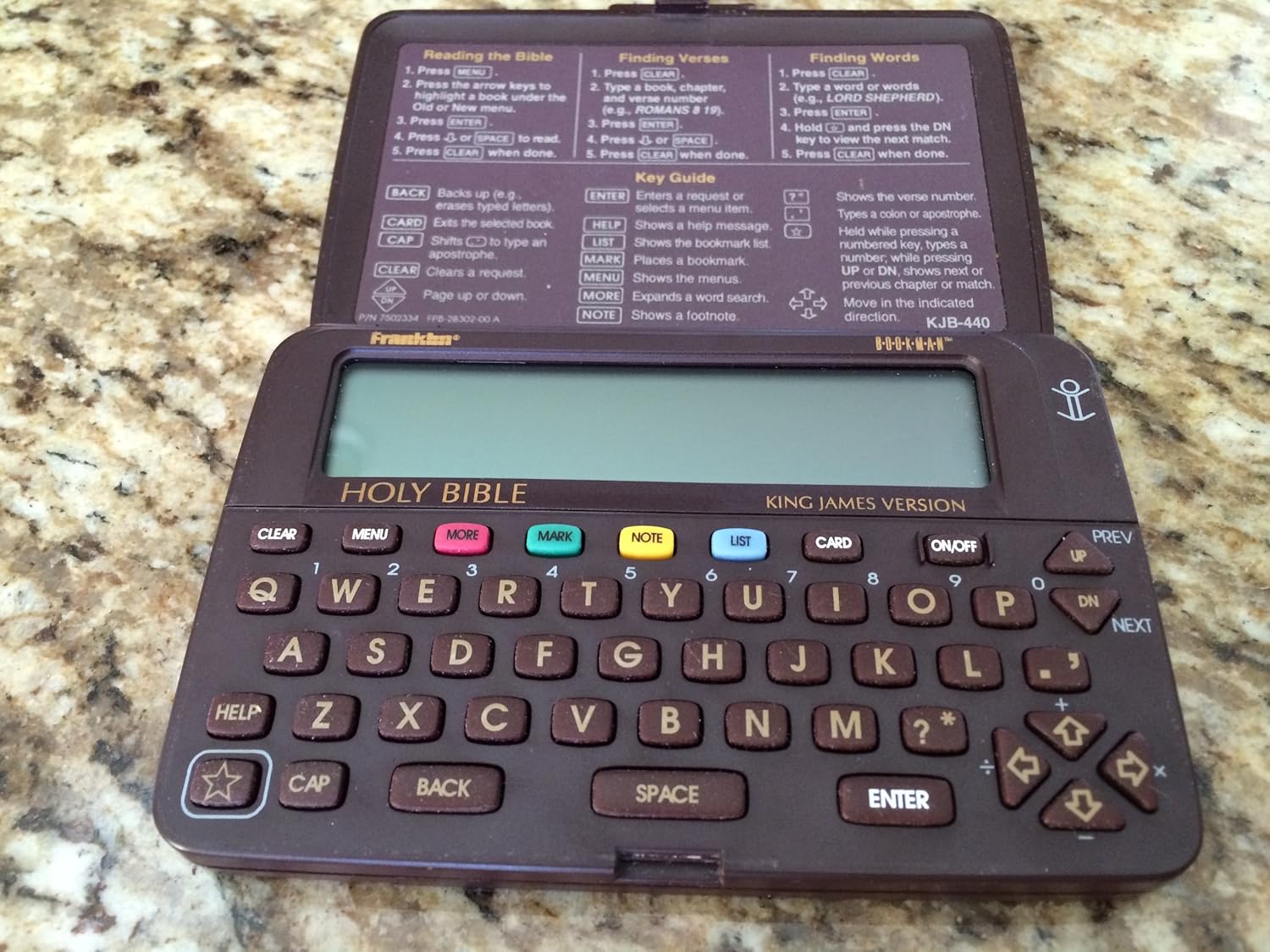 Buy Holy Bible: King James Version Pocket Bookman (Franklin bookman