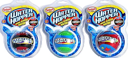 Miniatura 5 de Pro Hopper Skip Water Bouncing Ball de JA-RU Juguetes profesionales para saltar la pelota de la piscina pelotas de rebote pelota de playa juguete