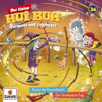 Rettet die Hexenbesen / Der Rückwärts-Tag Hörbuch von Simone Veenstra episode artwork