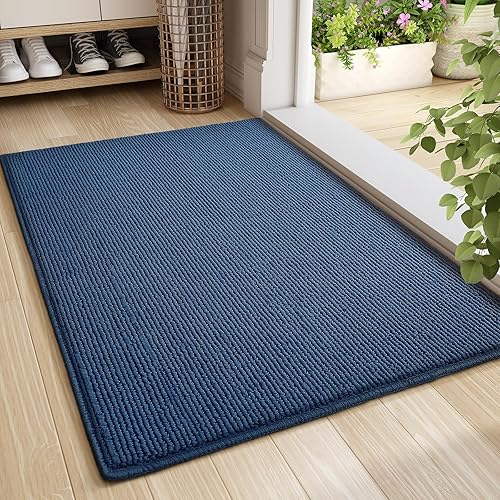Color&Geometry Tapete para puerta de entrada interior, atrapador de suciedad, absorbente, antideslizante, lavable, tapete grande de 24 x 48 Color&Geometry Tapete para puerta de entrada interior, atrapador de suciedad, absorbente, antideslizante, lavable, tapete grande de 24 x 48