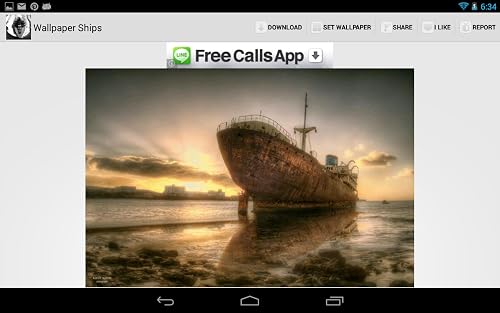 Wallpaper Bateau – vue 3