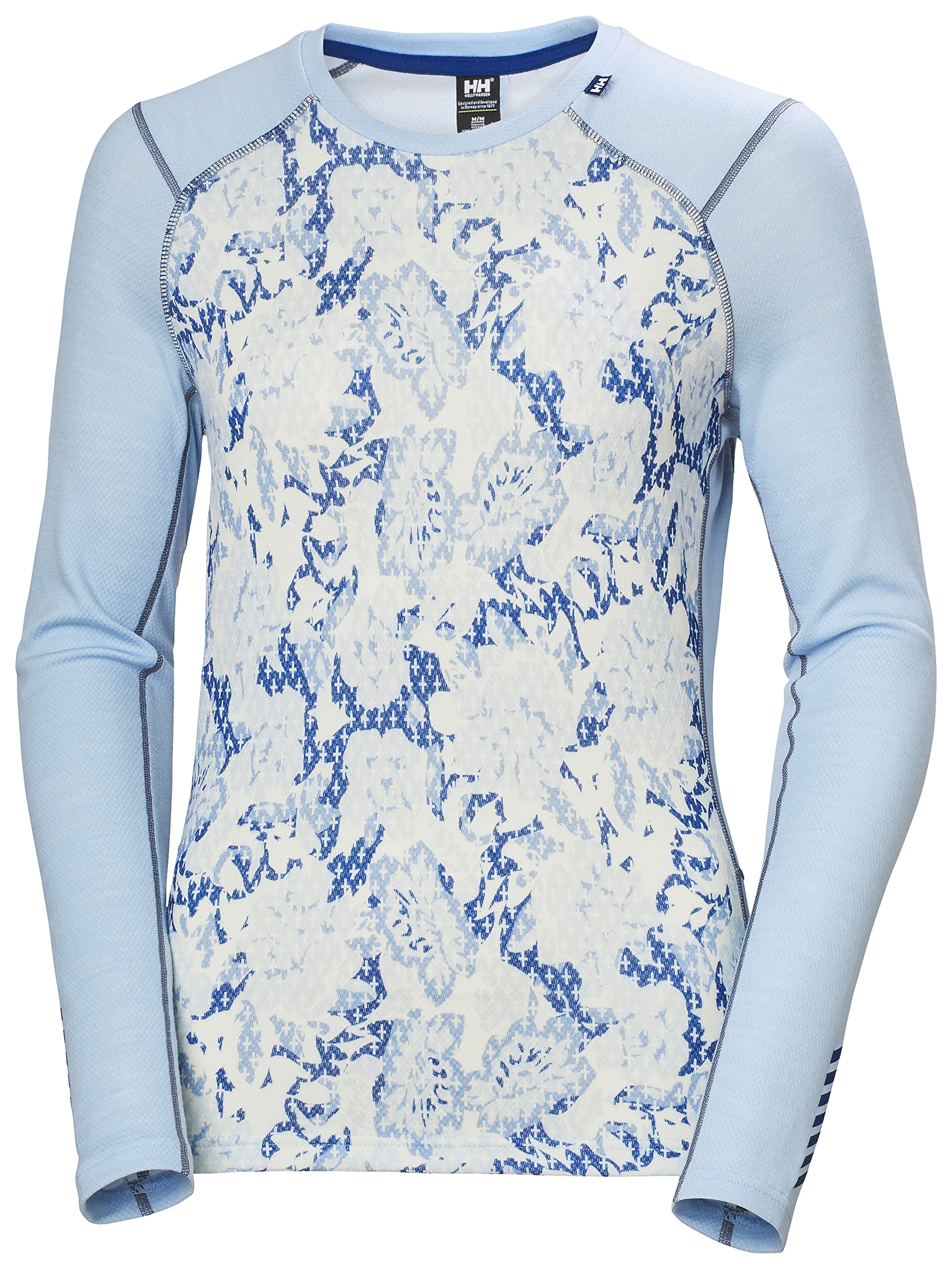 Helly Hansen Women's Lifa Merino Midweight Graphic Crew Shirt, New Item, XS UK
