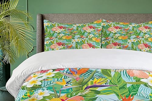 Miniatura 265 de Ambesonne Juego de funda de edredón de brújula, ilustración de mapa del mundo, marinero marítimo, equipo de vida monocromático, juego de ropa